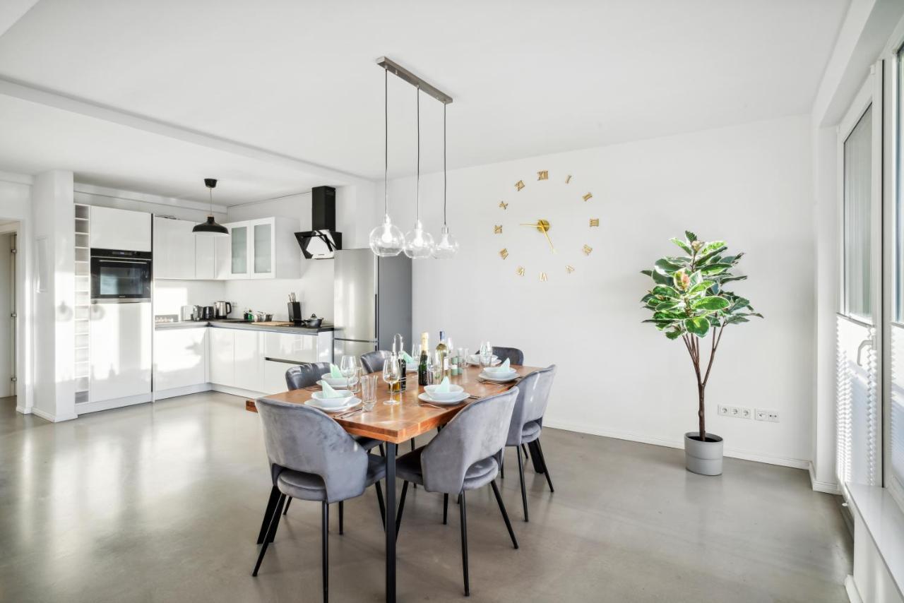 Design-Apartment - Bochum Zentrum - 2 Balkons - 118M2 - Netflix Bagian luar foto