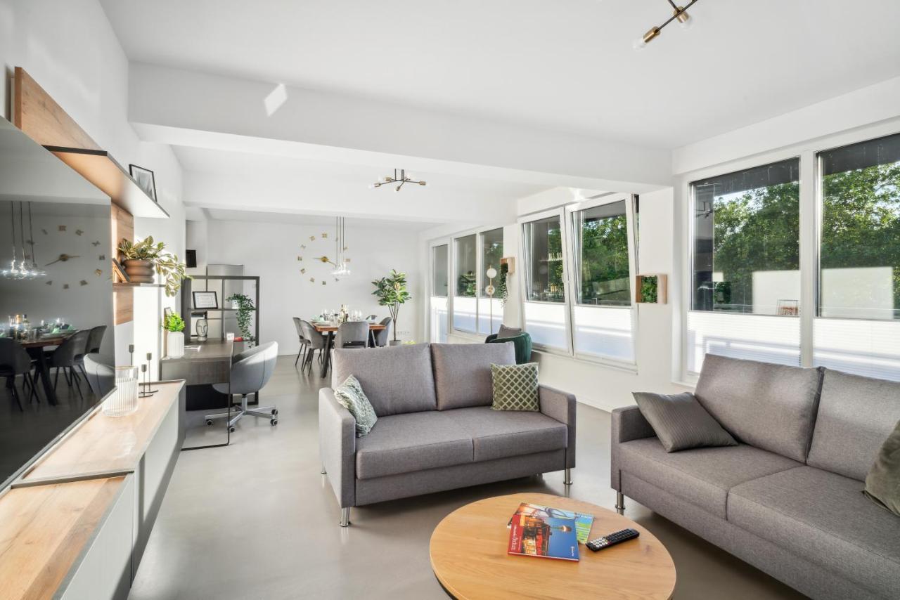 Design-Apartment - Bochum Zentrum - 2 Balkons - 118M2 - Netflix Bagian luar foto