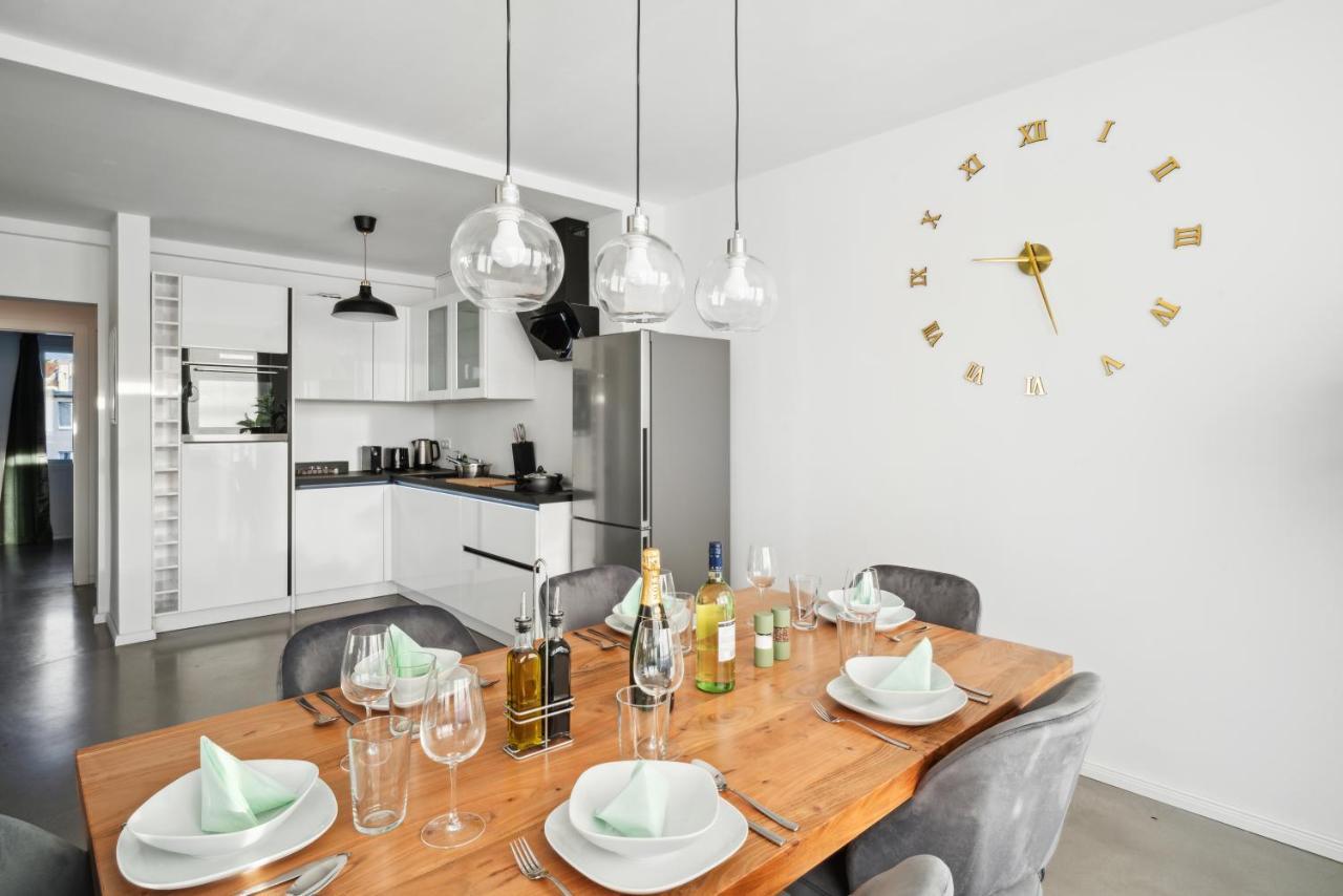 Design-Apartment - Bochum Zentrum - 2 Balkons - 118M2 - Netflix Bagian luar foto