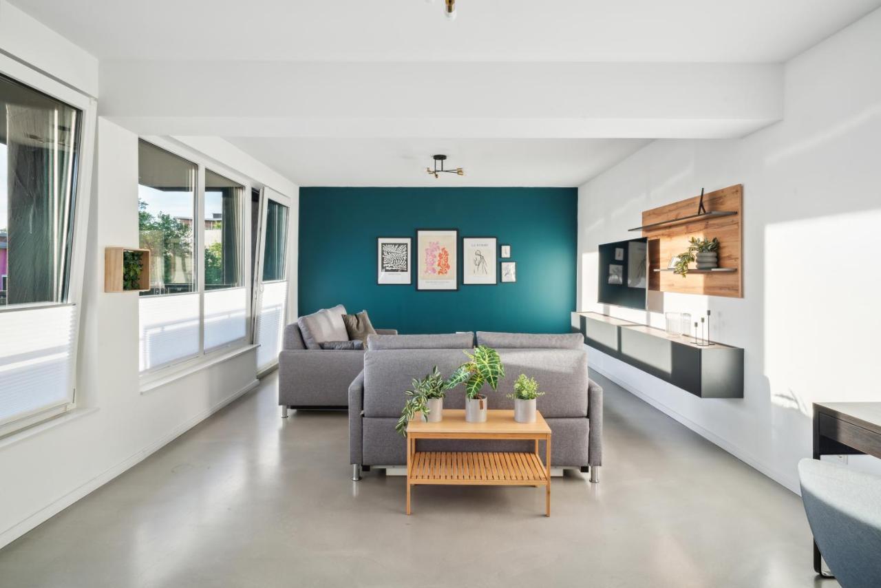 Design-Apartment - Bochum Zentrum - 2 Balkons - 118M2 - Netflix Bagian luar foto