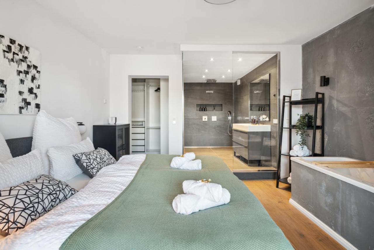 Design-Apartment - Bochum Zentrum - 2 Balkons - 118M2 - Netflix Bagian luar foto